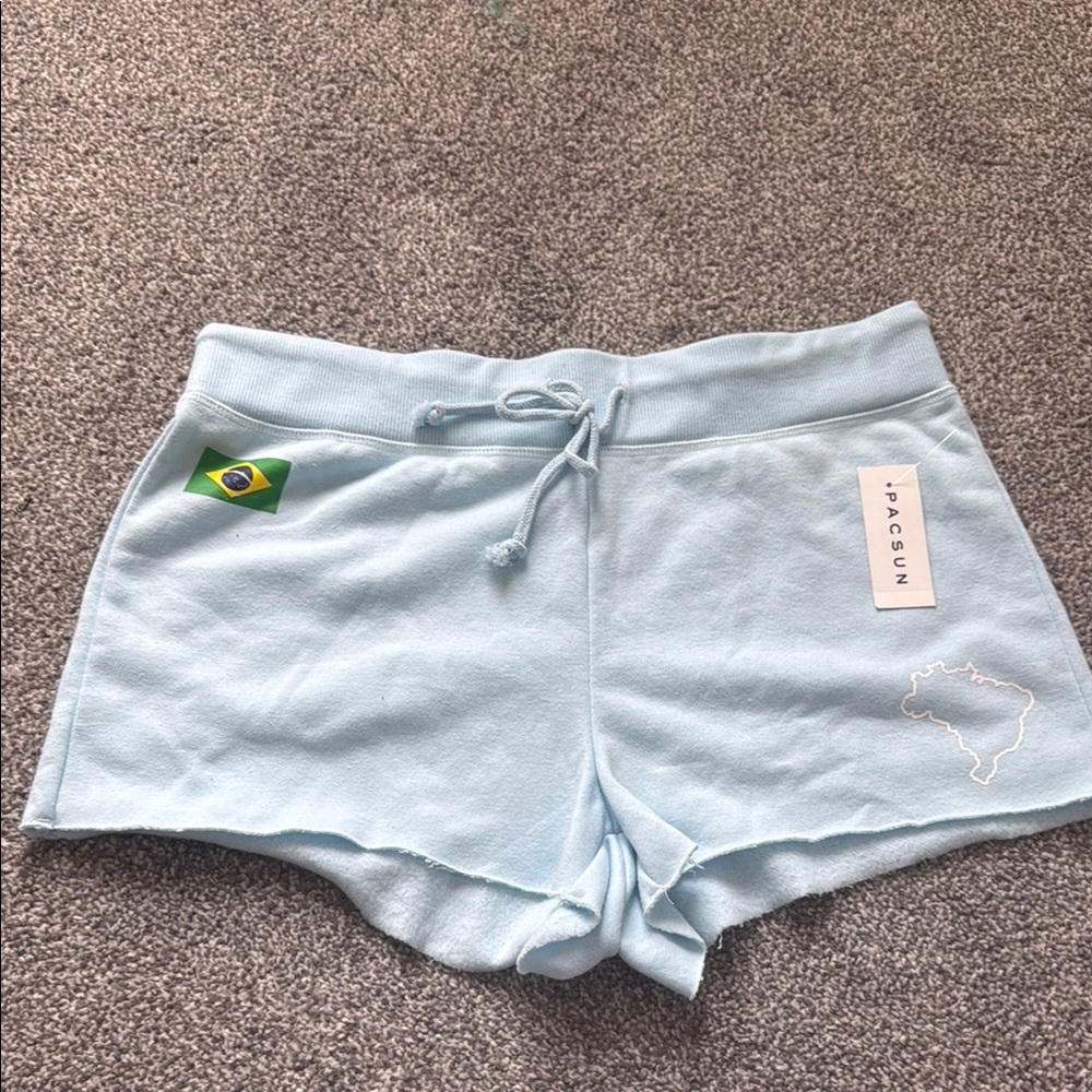 PacSun Light Blue Women's Shorts